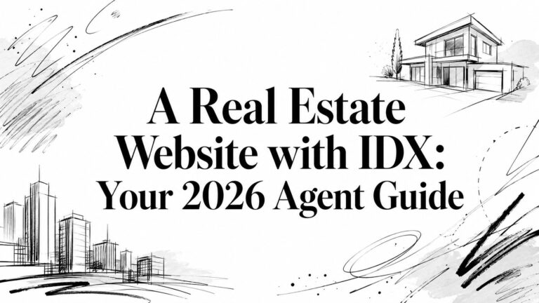 A Real Estate Website with IDX: Your 2026 Agent Guide