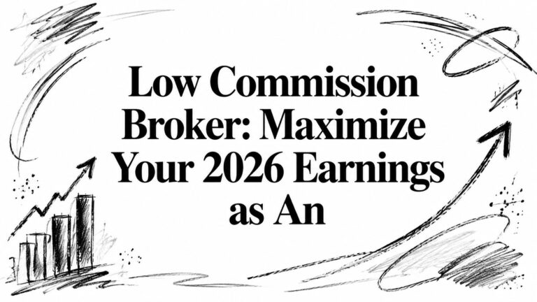 Low Commission Broker: Maximize Your 2026 Earnings as An