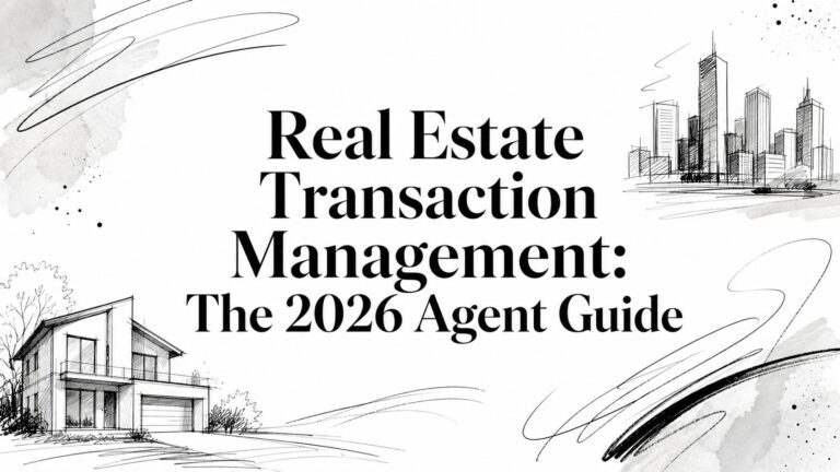 Real Estate Transaction Management: The 2026 Agent Guide