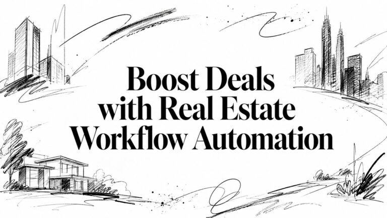 Boost Deals with Real Estate Workflow Automation