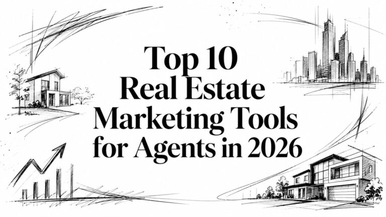 Top 10 Real Estate Marketing Tools for Agents in 2026