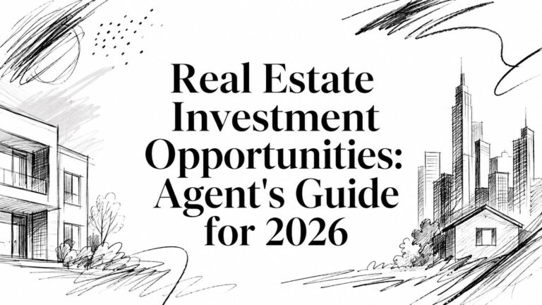 Real Estate Investment Opportunities: Agent’s Guide for 2026