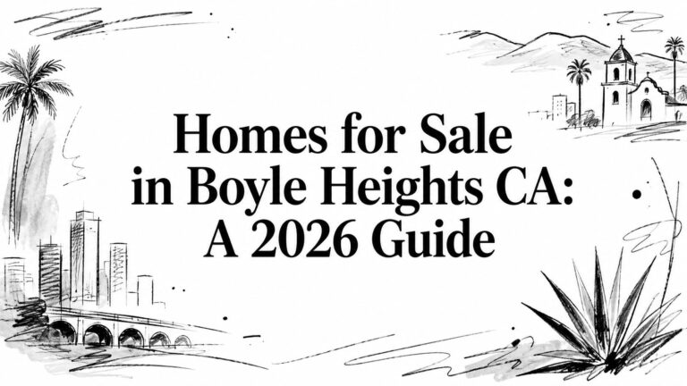 Homes for Sale in Boyle Heights CA: A 2026 Guide