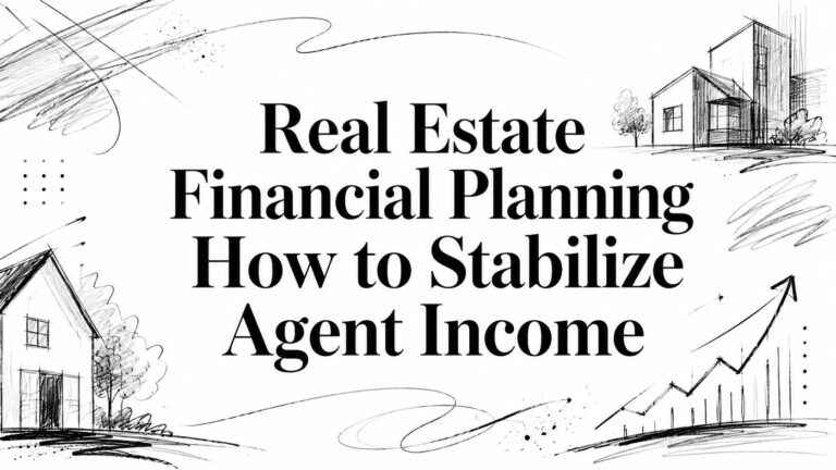 Real Estate Financial Planning How to Stabilize Agent Income