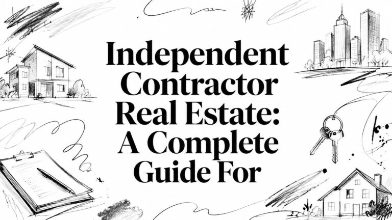Independent Contractor Real Estate: A Complete Guide For