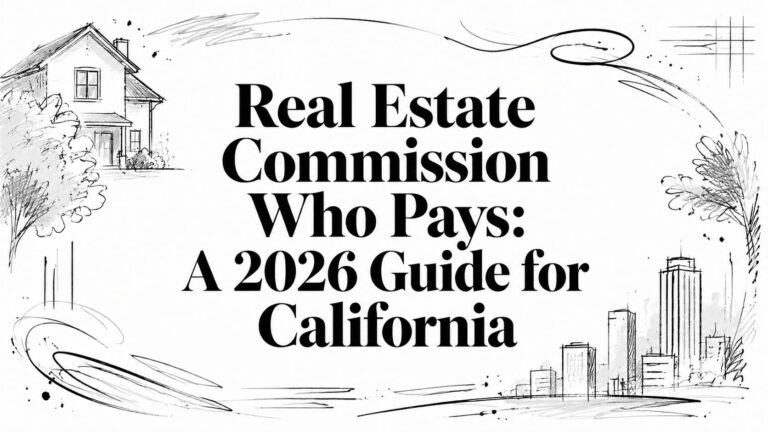 Real Estate Commission Who Pays: A 2026 Guide for California