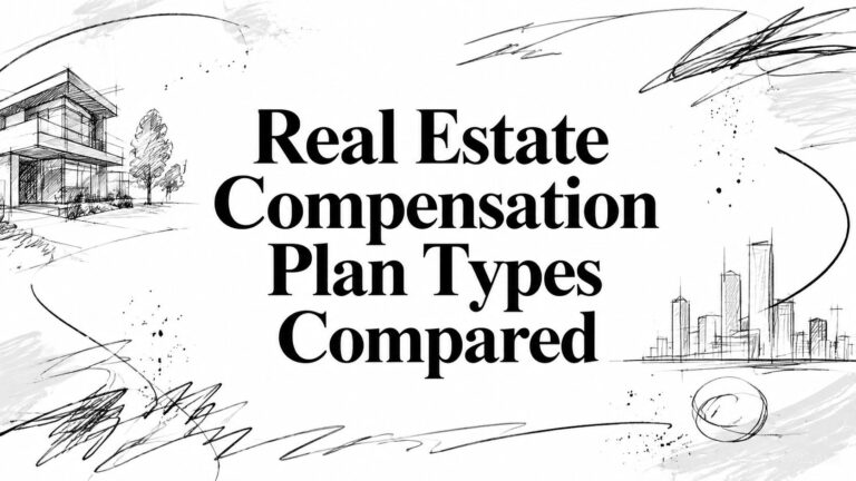 Real Estate Compensation Plan Types Compared