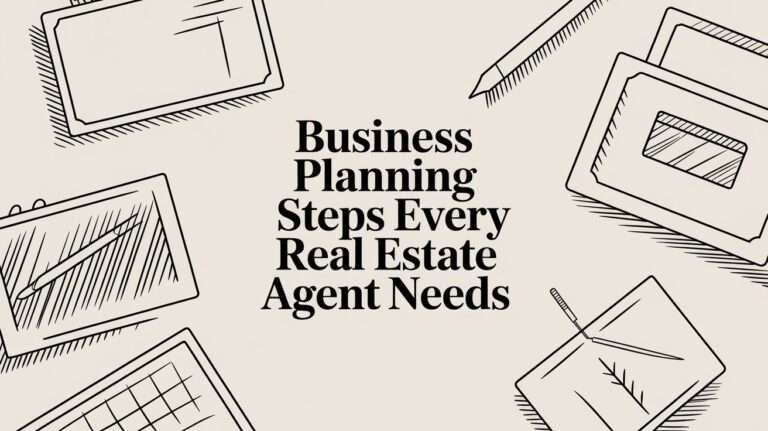 Business Planning Steps Every Real Estate Agent Needs