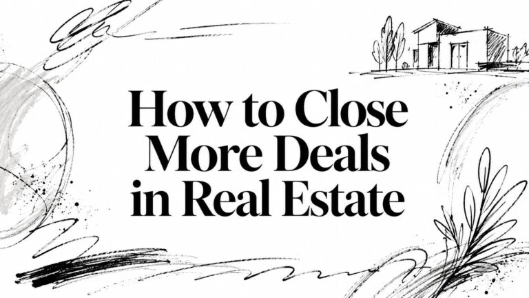 How to Close More Deals in Real Estate