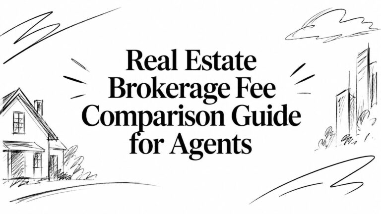 Real Estate Brokerage Fee Comparison Guide for Agents