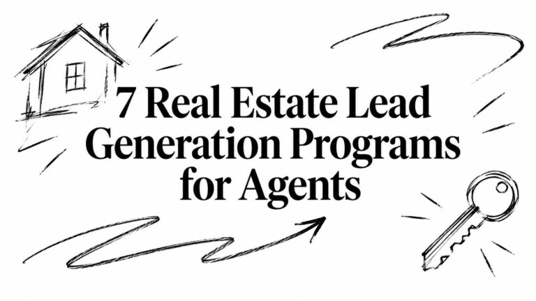 7 Real Estate Lead Generation Programs for Agents