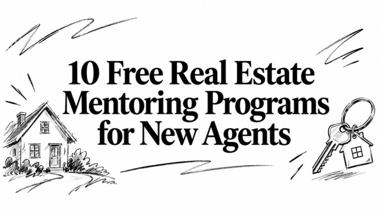10 Free Real Estate Mentoring Programs for New Agents
