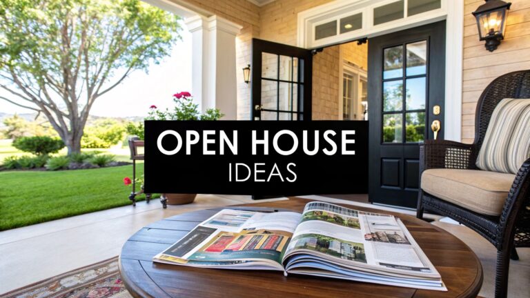 Top Open House Ideas to Attract Buyers in 2025