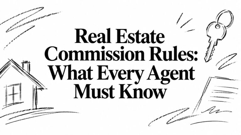 Real Estate Commission Rules: What Every Agent Must Know