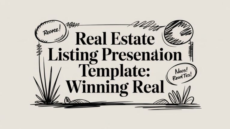 Real Estate Listing Presentation Template: Winning Real