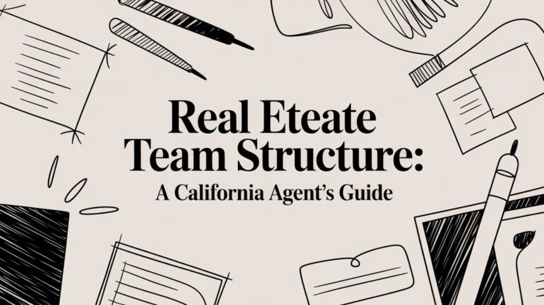 Real Estate Team Structure: A California Agent’s Guide