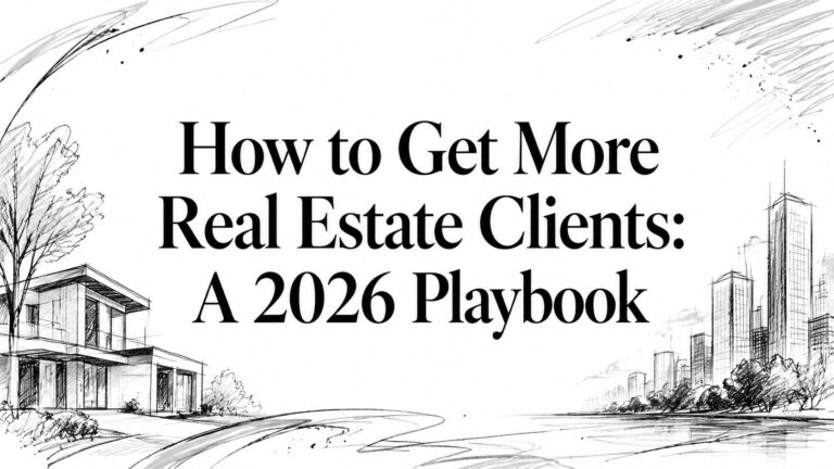 How to Get More Real Estate Clients: A 2026 Playbook