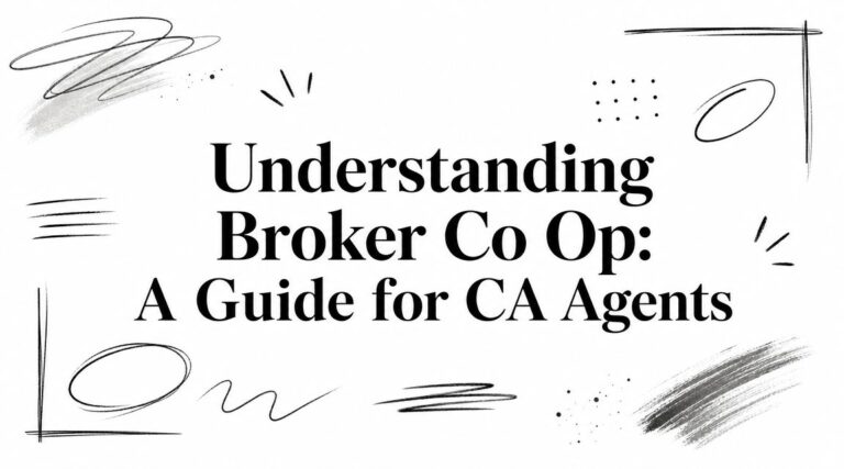 Understanding Broker Co Op: A Guide for CA Agents