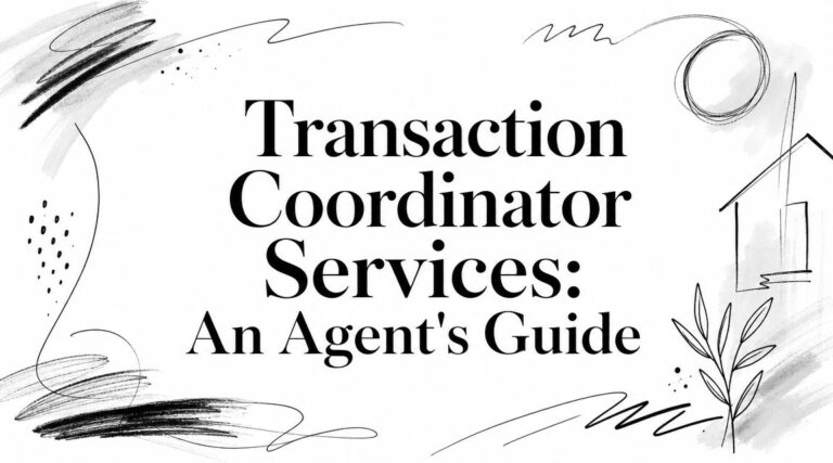 Transaction Coordinator Services: An Agent’s Guide