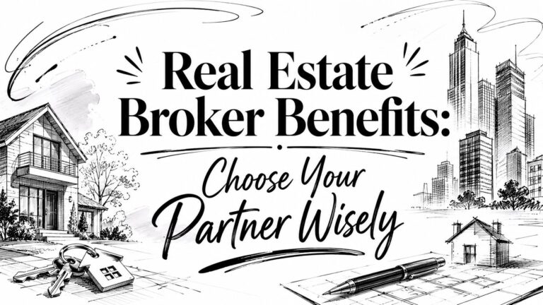 Real Estate Broker Benefits: Choose Your Partner Wisely