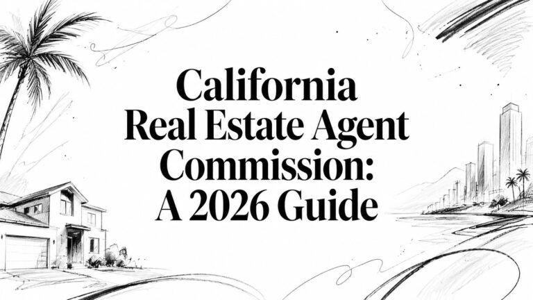 California Real Estate Agent Commission: A 2026 Guide