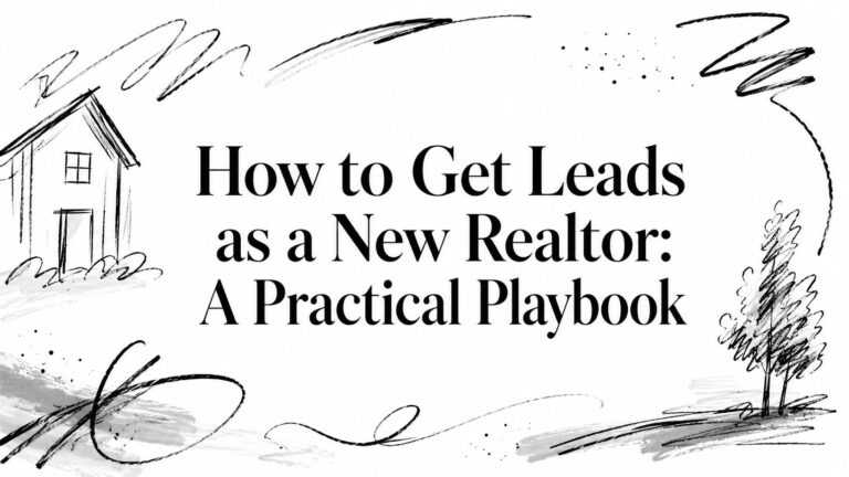 How to Get Leads as a New Realtor: A Practical Playbook