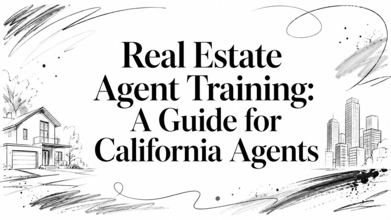 Real Estate Agent Training: A Guide for California Agents