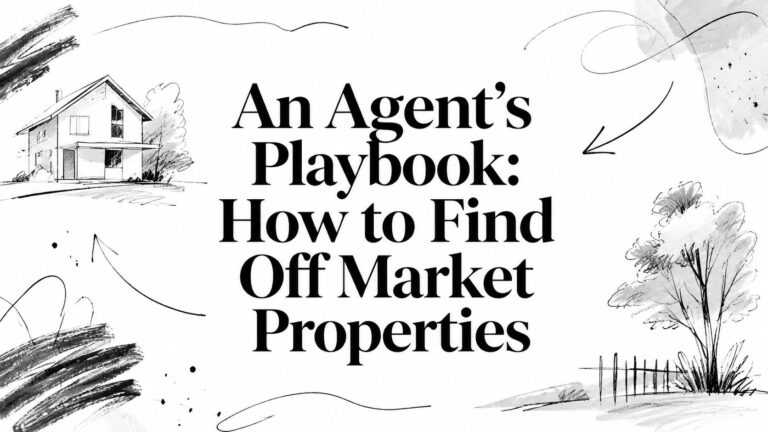 An Agent’s Playbook: How to Find Off Market Properties