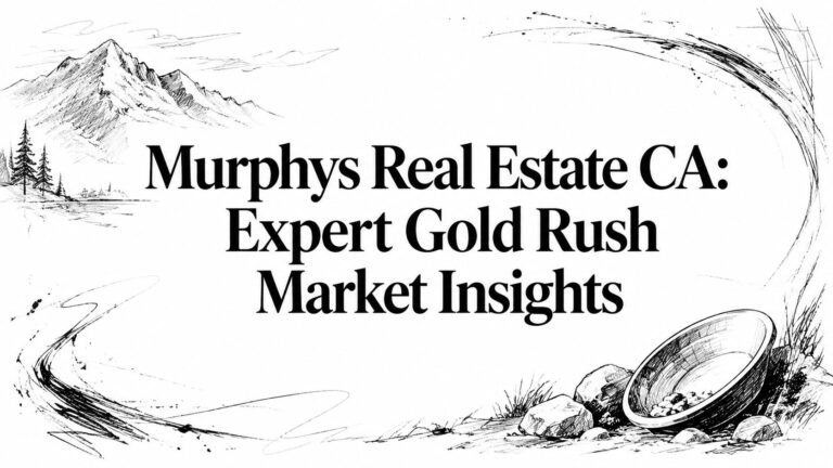 Murphys Real Estate CA: Expert Gold Rush Market Insights